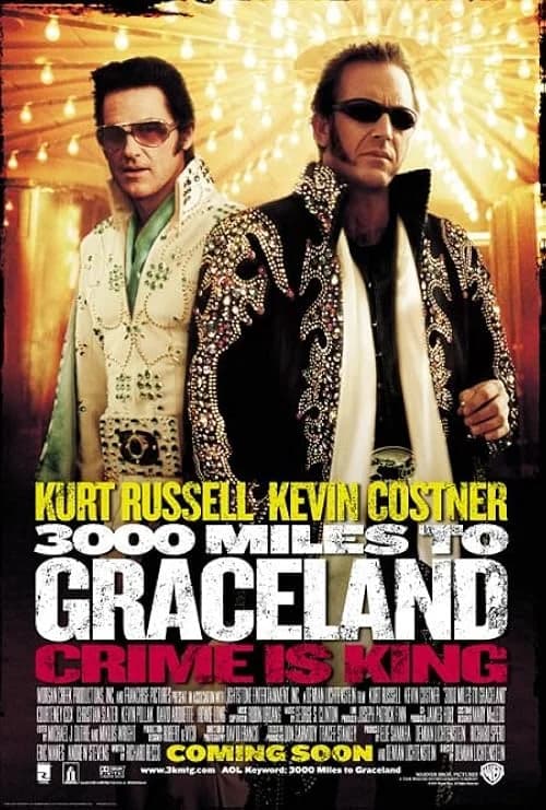 3000 Miles to Graceland film posteri
