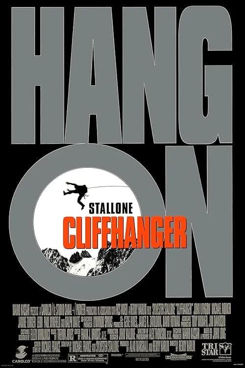 Cliffhanger film posteri