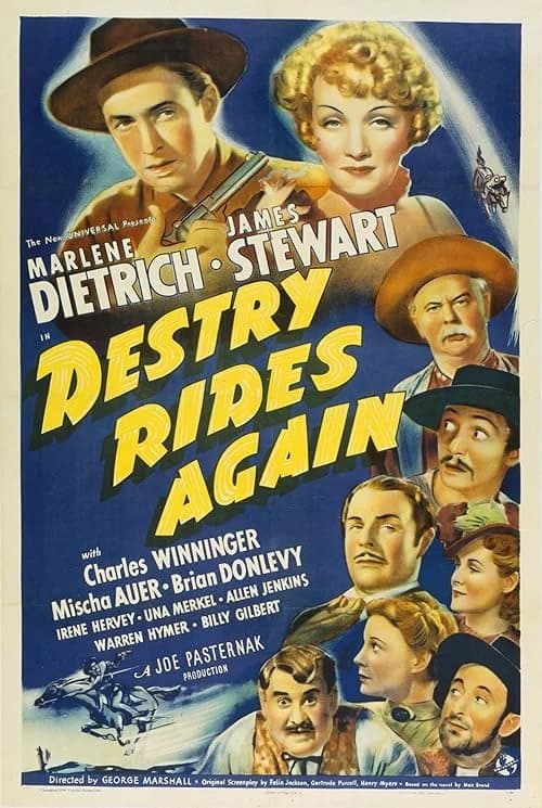 Destry Rides Again film posteri