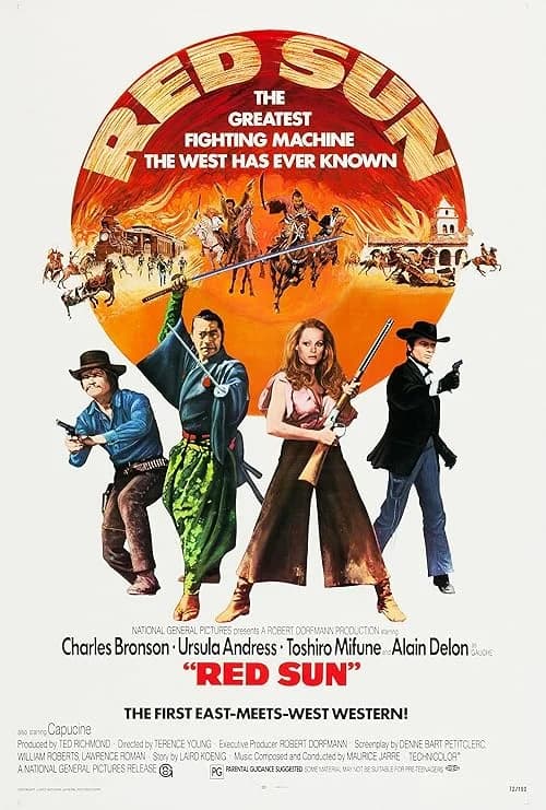 Red Sun film posteri