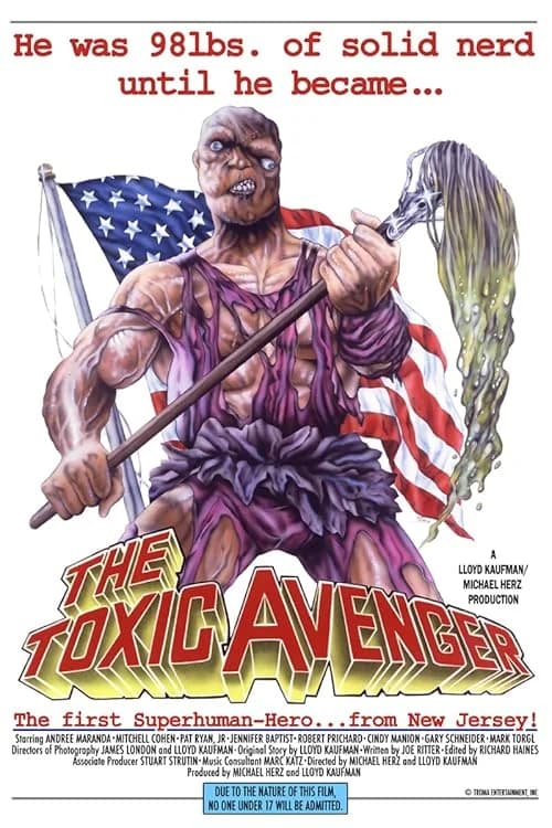 The Toxic Avenger film posteri