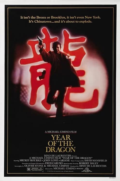 Year of the Dragon film posteri